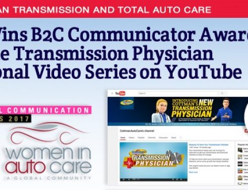Cottman Transmission and Total Auto Care Wins Communications Award from Women in Auto Care